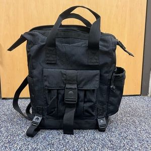 New Tommy Bahama Black travel convertible backpack